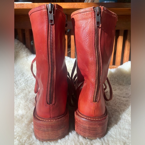 ❣️SOLD❣️Free People Santa Fe Distressed Combat Boot - Picture 12 of 15